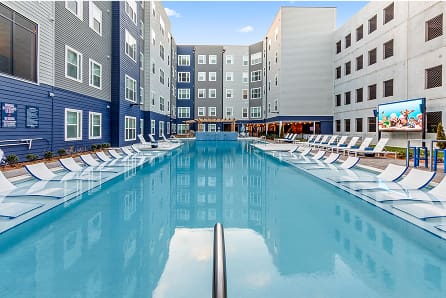 resort style pool