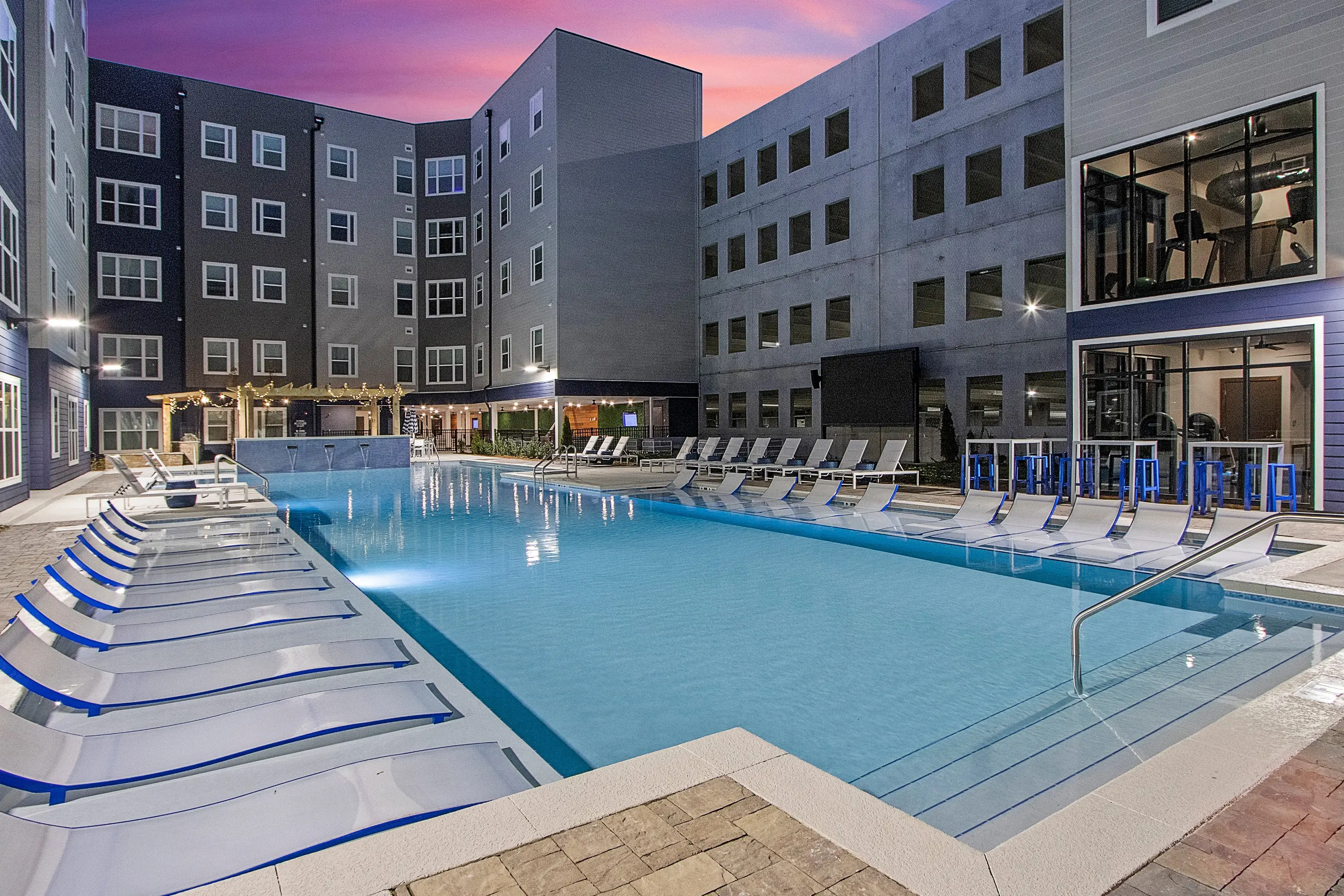 a swimming pool